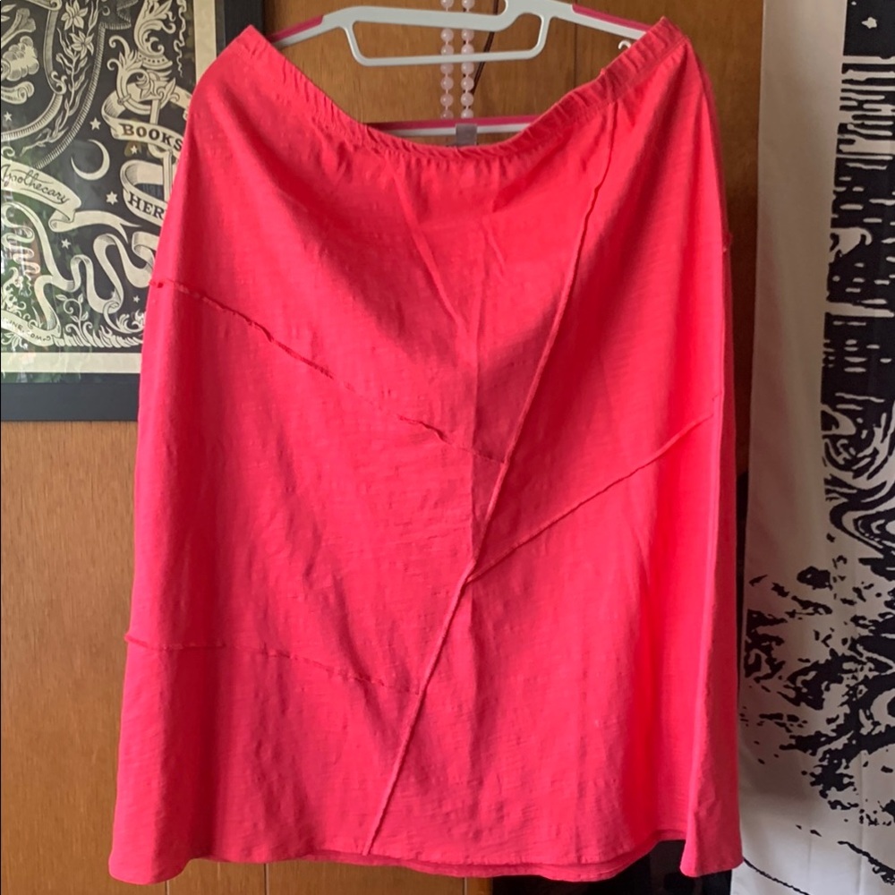 J Jill Vibrant Pink Women's Skirt S Petite